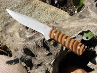 Caterpillar Hunter - Brown Tiger Stripe Resinwood